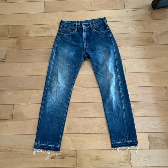 90’s Selvedge Levi’s 502 Big E, Made in Japan, Talon Zip - Picture 1 of 8